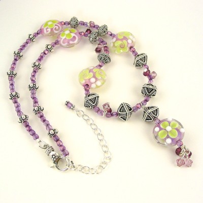 Springtime Flowers Necklace
