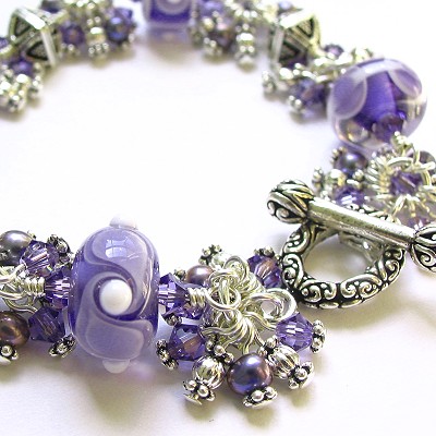 Periwinkle Passion Bracelet